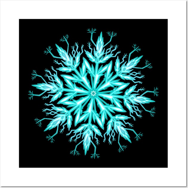 Snowflake Wall Art by AliciaZwart